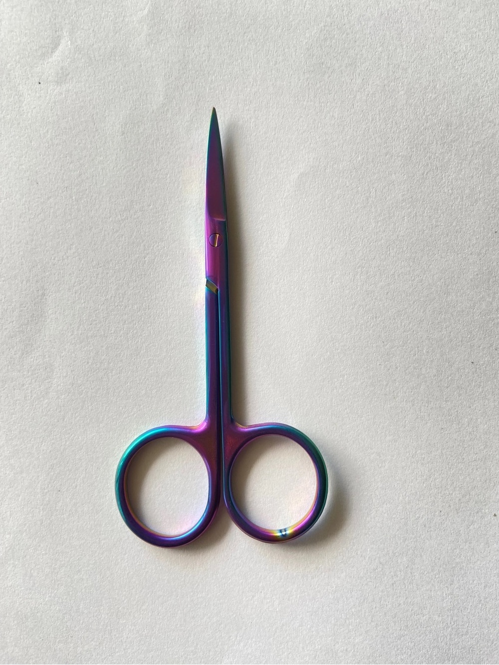 10 Iridescent Multicolor Precision Scissors - Picture 2 of 2